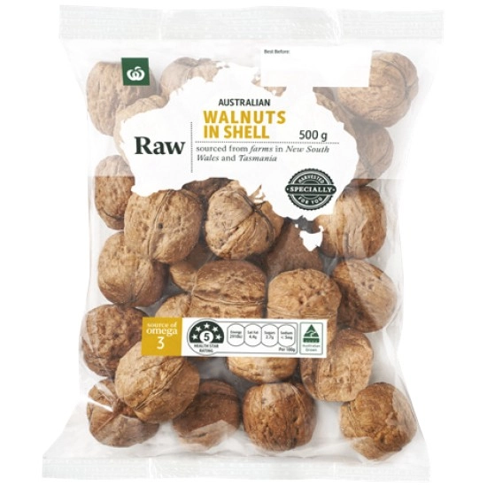 Australian Natural Walnuts 500g