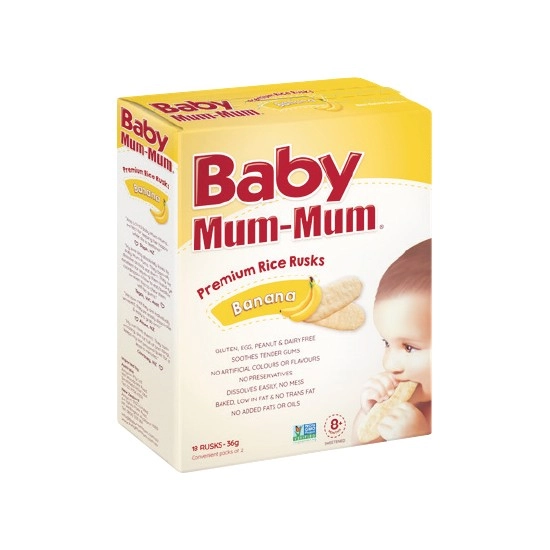 Baby Mum-Mum Rice Rusks 36g