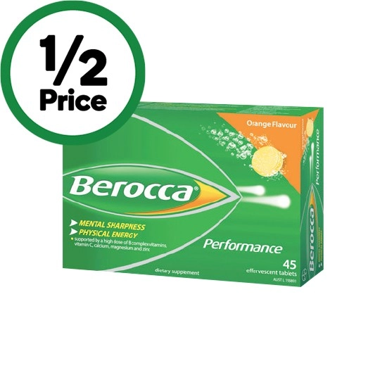 Berocca Effervescent Pk 45~