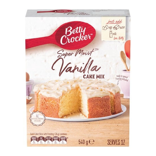 Betty Crocker Baking Mixes 310-540g