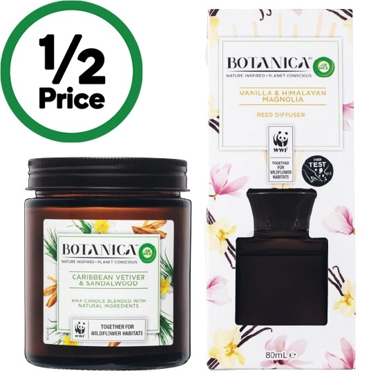 Botantica Reed Diffuser 80ml or Candle 205g