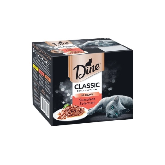 Dine Wet Cat Food Pk 12 x 85g