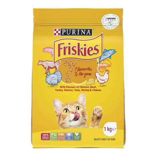 Friskies Dry Cat Food 1 kg