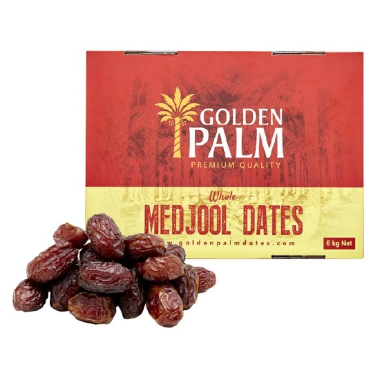 Golden Palm Medjool Dates Whole 5 kg