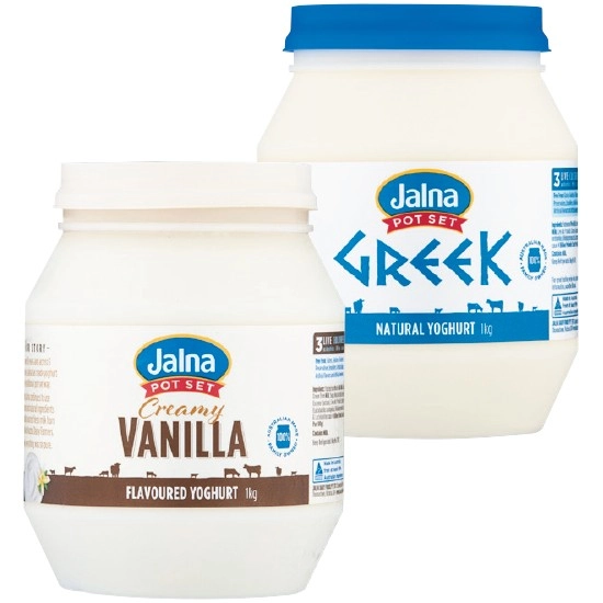 Jalna Pot Set Greek Yoghurt 1 kg^ – From the Fridge