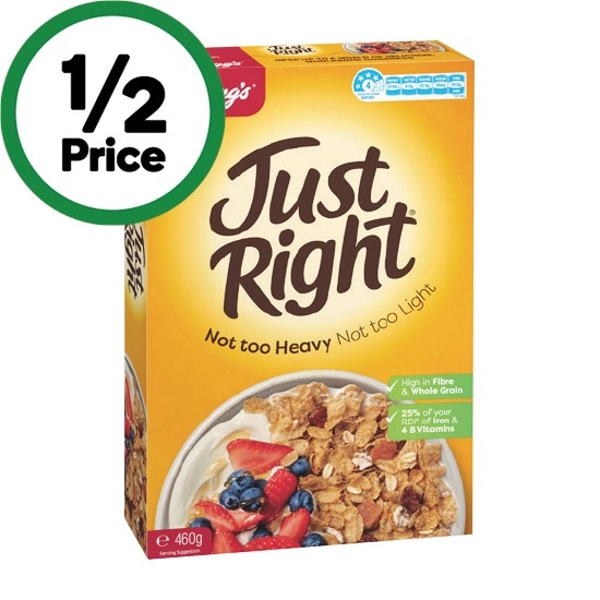 Kellogg’s Just Right Cereal 460g