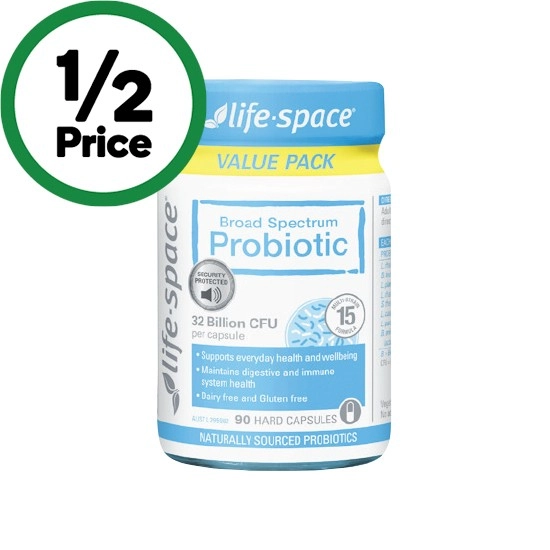 Life Space Broad Spectrum Probiotic Capsules Pk 90~