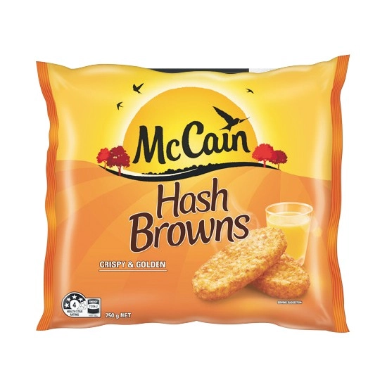 McCain Shredded Hash Browns 750g