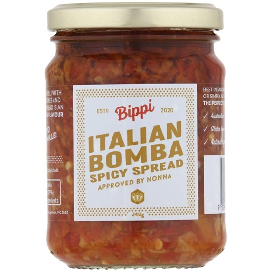 NEW Bippi Italian Style Bomba & Salsa Verde 240g