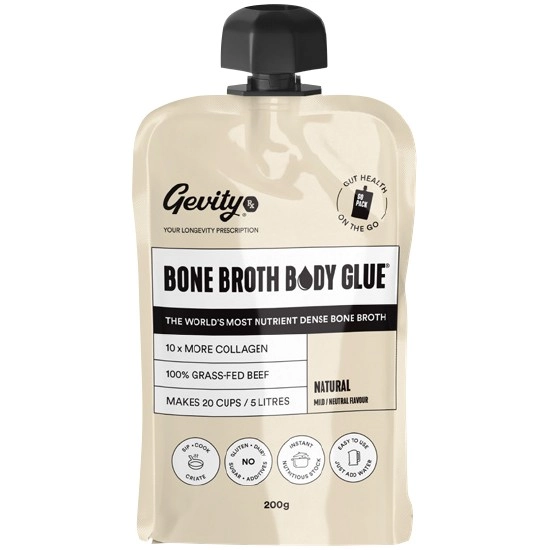 NEW Gevity Rx Bone Broth Body Glue Go Pack 200g