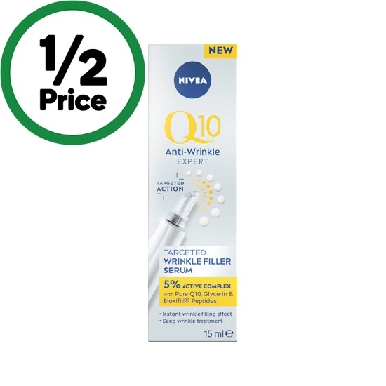 Nivea Q10 Anti Wrinkle Targeted Filler Serum 15ml