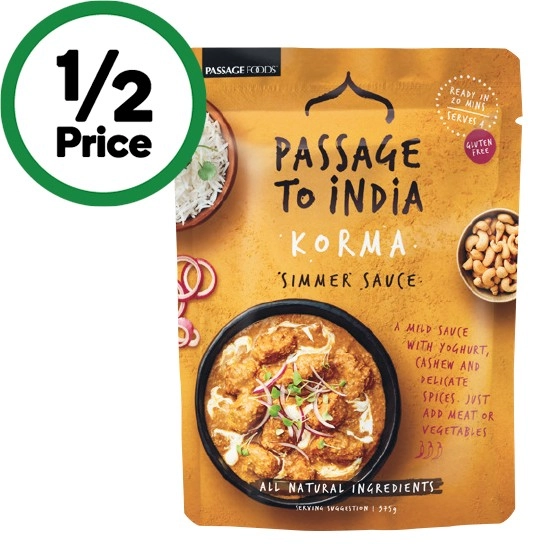 Passage to India Simmer Sauce 375g