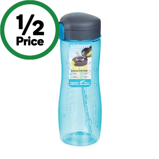 Sistema Bottle Quick Flip 800ml Assorted