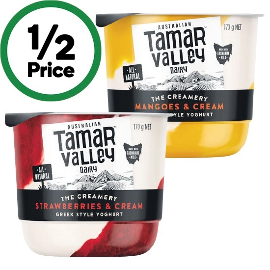 Tamar Valley Creamery Yoghurt Pots 170g – From the Fridge