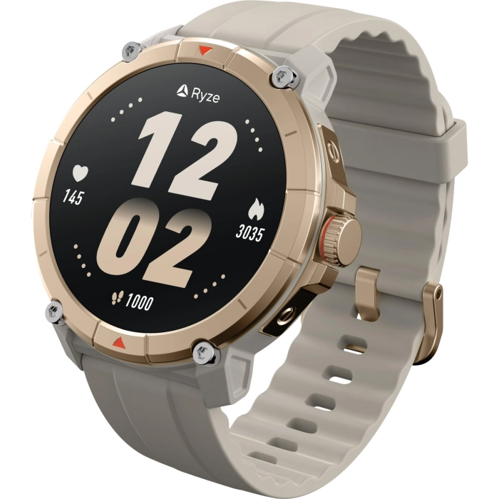 Ryze Trek Smart Watch GPS (Sand/White)