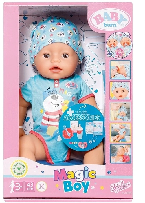 Baby Born 43cm Magic Boy Doll