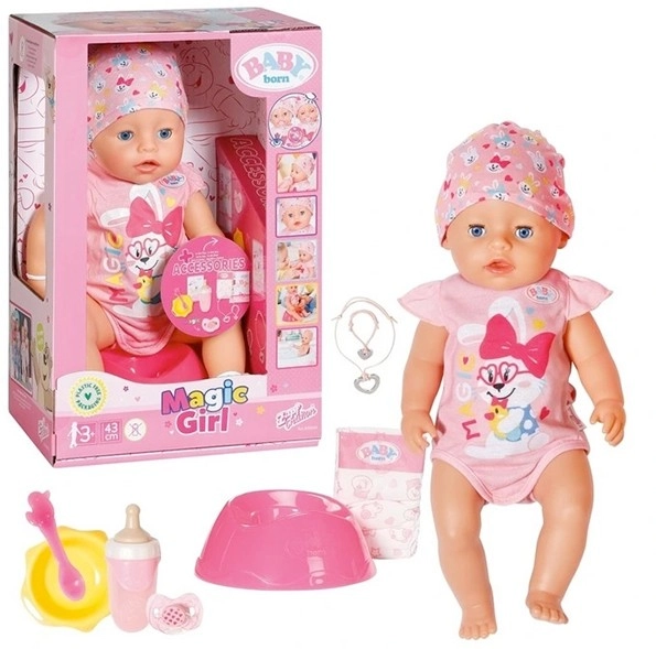 Baby Born 43cm Magic Girl Dolls