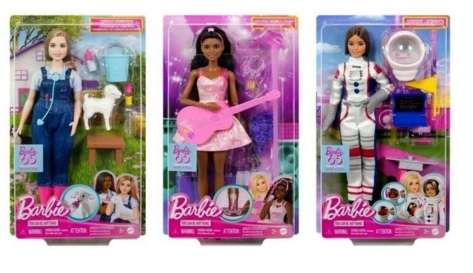 Barbie Assorted Career Fashion Dolls