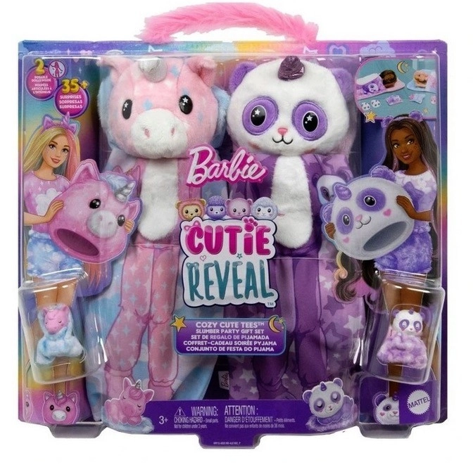 Barbie Cutie Reveal Slumber Party Gift Set