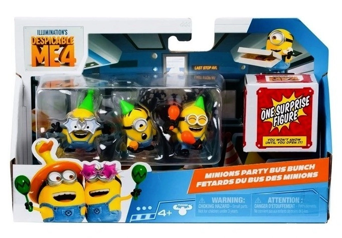 Despicable Me Assorted 4pk Mini Mayhem