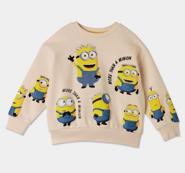 Despicable Me Sweat Top in Beige