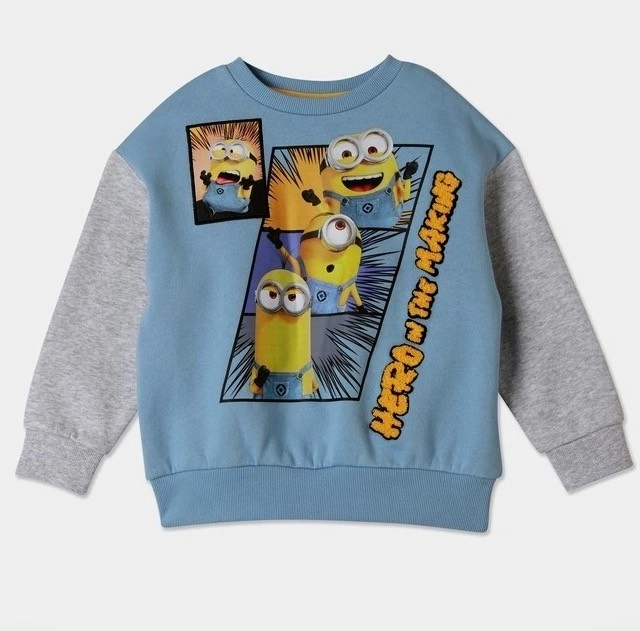 Despicable Me Sweat Top in Bluestone