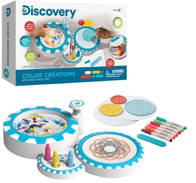 Discovery Spin and Twist Art Color Creations