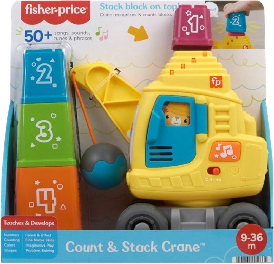 Fisher-Price Count And Stack Crane