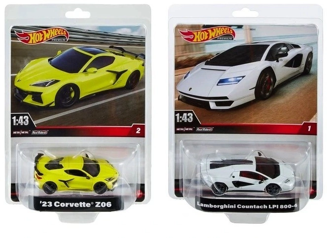 Hot Wheels Assorted Premium 1:43 Vehicles