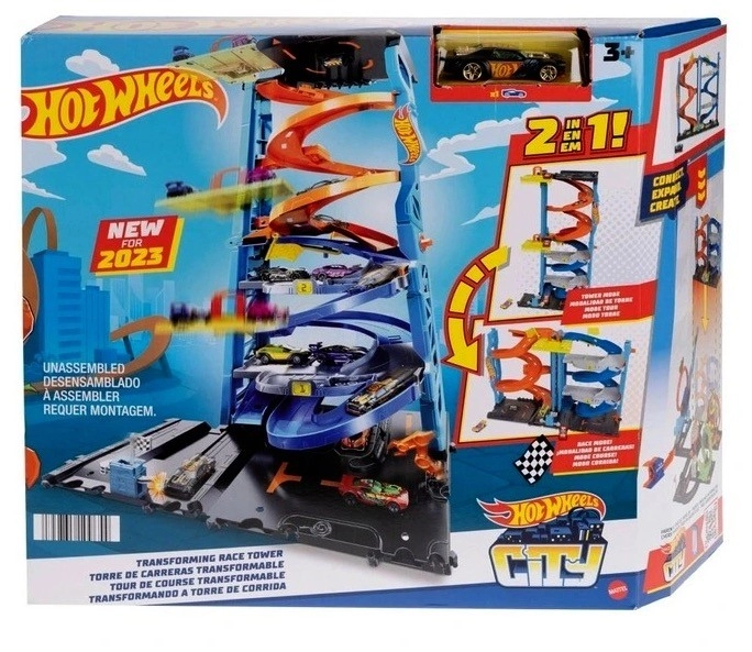 Hot Wheels Transforming Race Tower