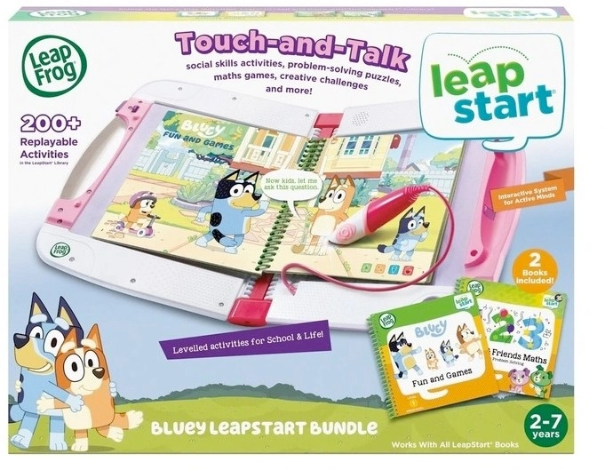 LeapFrog Bluey LeapStart Bundle - Pink