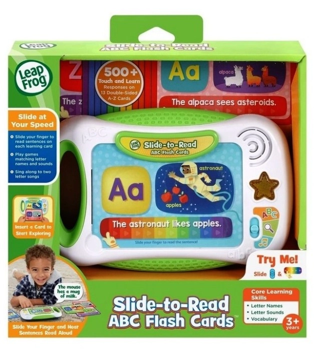 LeapFrog Slide-To-Read ABC Flash Cards