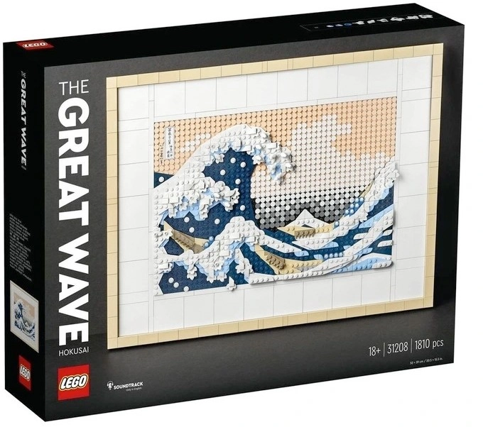 LEGO® Art Hokusai The Great Wave 1208