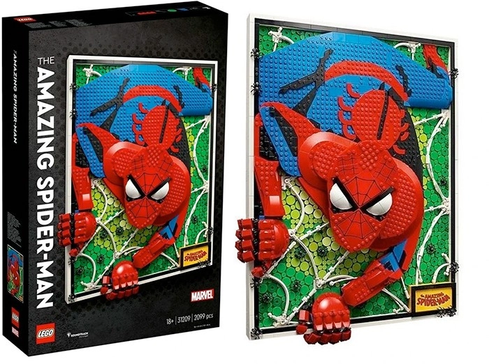 LEGO® Art The Amazing Spider-Man 31209