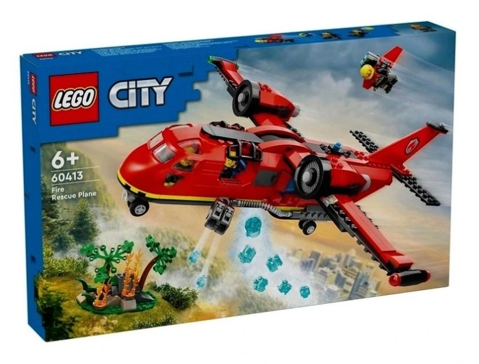 LEGO® City Fire Rescue Plane 60413