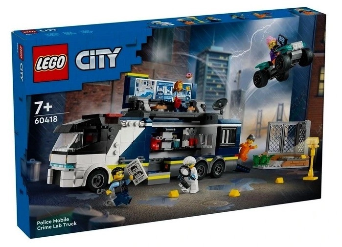 LEGO® City Police Mobile Crime Lab Truck 60418