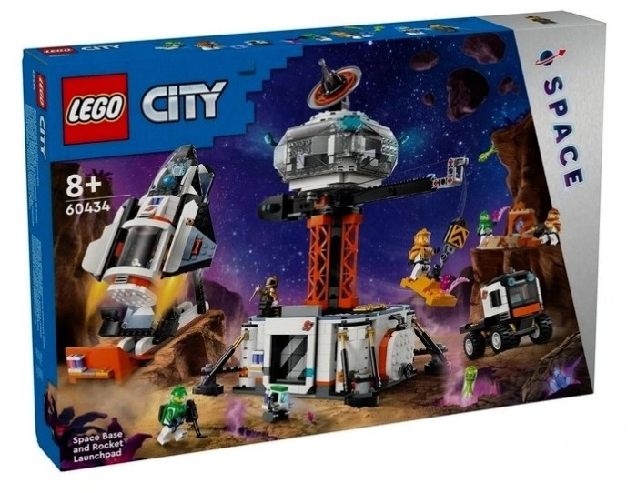 LEGO® City Space Base and Rocket Launchpad 60434