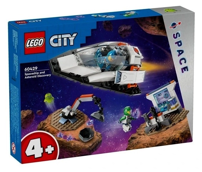 LEGO® City Space Spaceship and Asteroid Discovery 60429