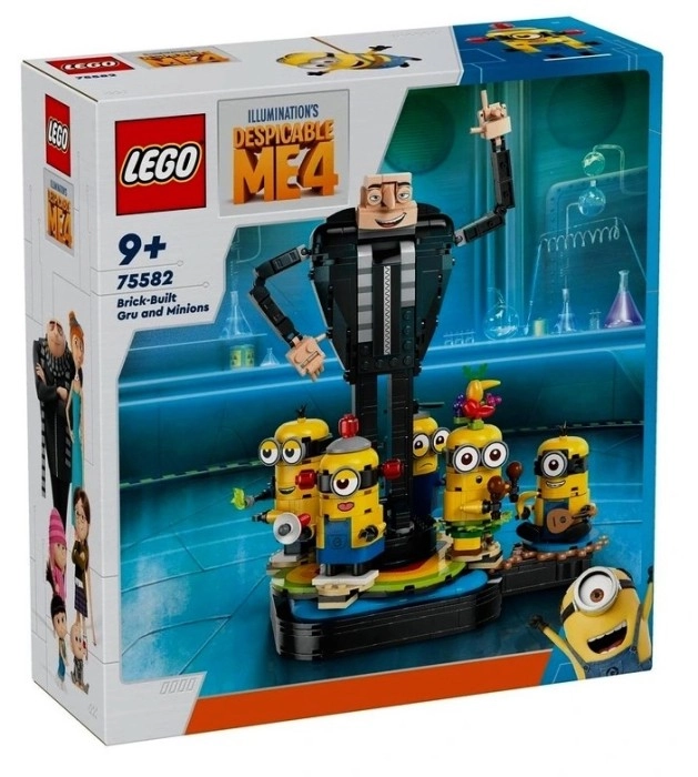 LEGO® Despicable Me Brick-Built Gru and Minions 75582