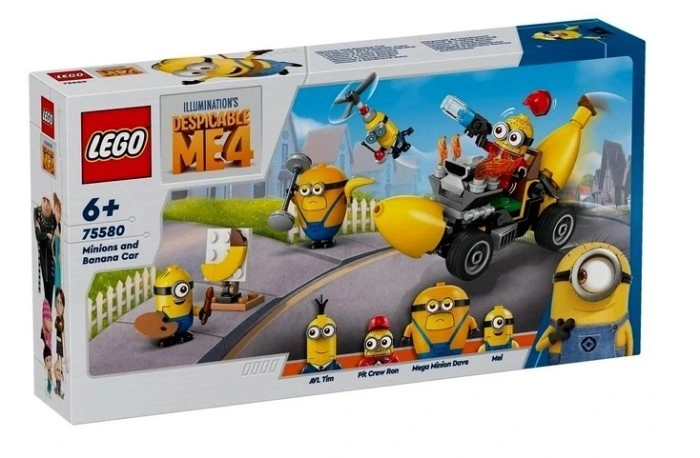 LEGO® Despicable Me Minions and Banana Car 75580