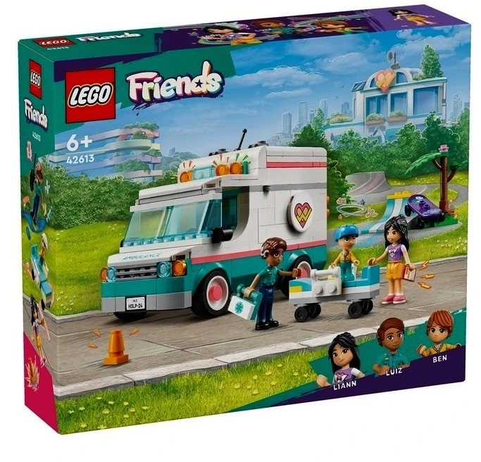 LEGO® Friends Heartlake City Hospital Ambulance 42613