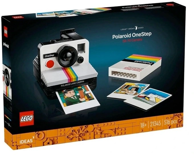 LEGO® Ideas Polaroid OneStep Camera 21345