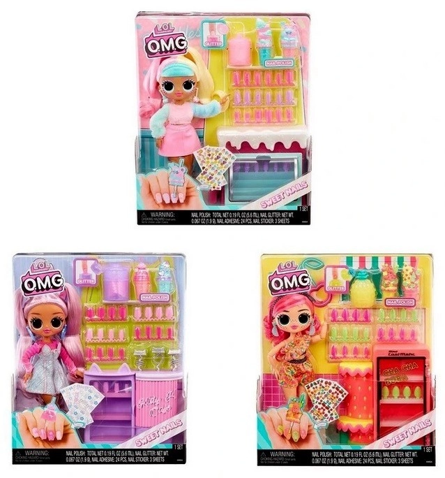 L.O.L. Surprise! Assorted O.M.G. Sweet Nails Fashion Dolls