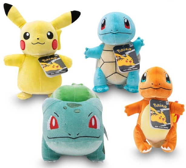 Pokemon Assorted 8in Velvet Plush