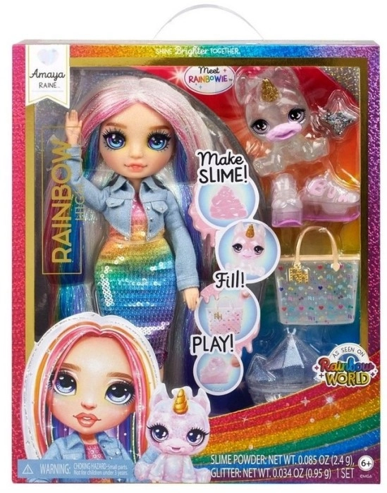 Rainbow High Rainbow World Fashion Doll Amaya