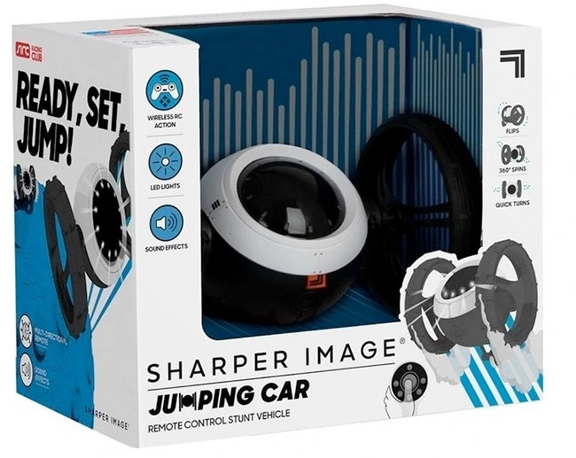 Sharper Image Remote Control Jumping Car