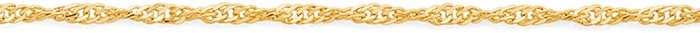 9ct Gold 42cm Solid Singapore Chain