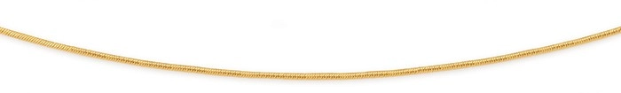 9ct Gold 45cm Solid Curb Chain