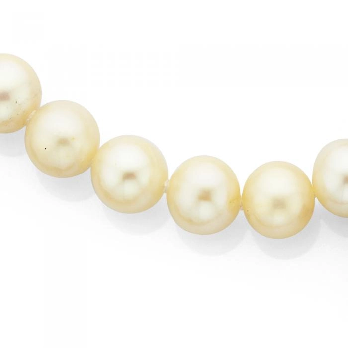 9ct Gold Cultured Freshwater Pearl Necklet