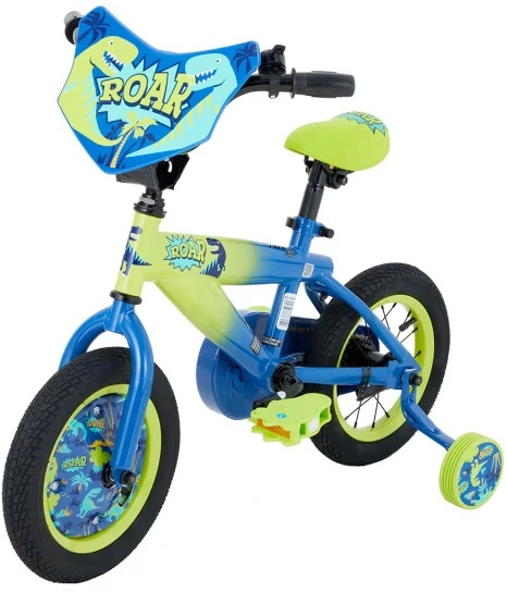 30cm Dinosaur Bike - Blue